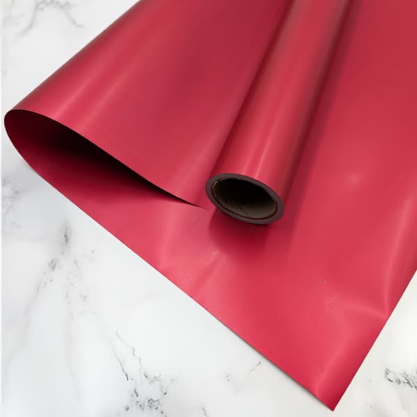 Blomsterfolie - "Elegant" Bordeaux - Rulle 58cm x 10m