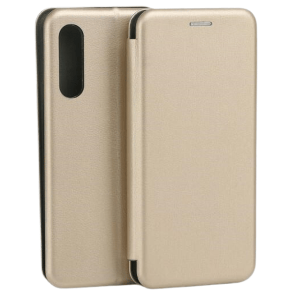 Beline Book Magnetisk Etui Sony Xperia10 V guld/guld