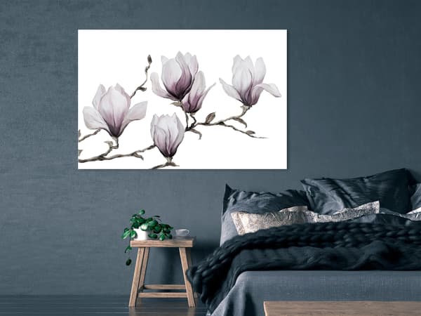 Billede - Malet magnolia (1-delt) bred