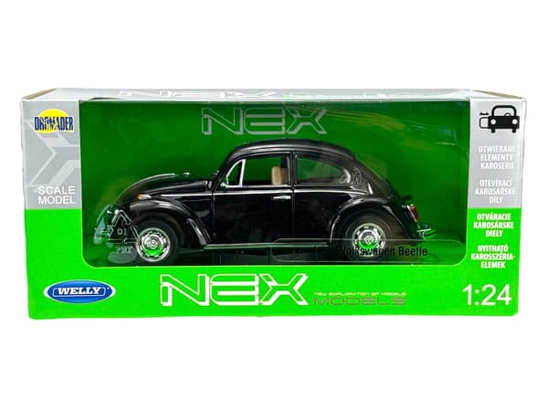 WELLY VW VOLKSWAGEN BEETLE SORT 1:24 22436