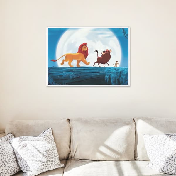 Målning med siffror Lejonkungen Hakuna Matata 50x40 cm