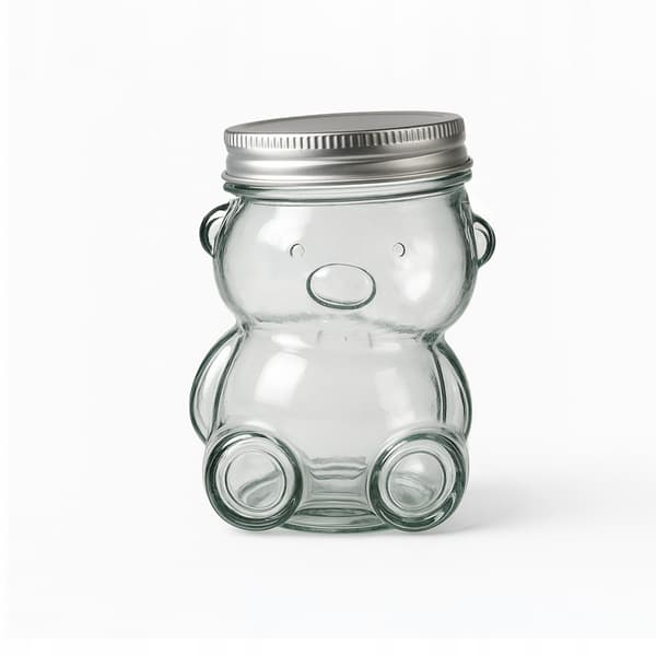 BAMSE 150ML glaskrukke med skruelåg honning