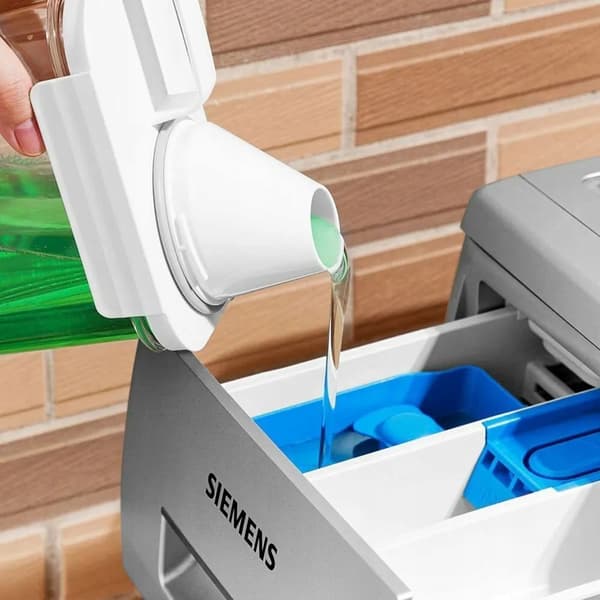 Behållarlåda för pulver, sköljmedel, med mätkopp 2,3L