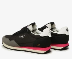 PEPE JEANS NATCH W DAME SORTE LAV SPORTSSKO 36 AWE