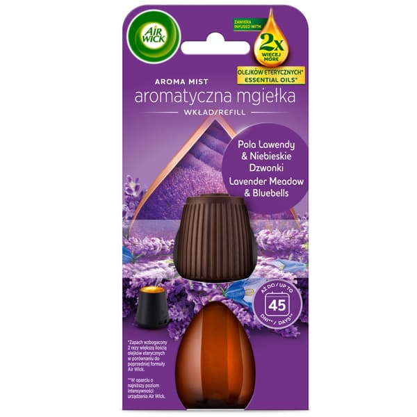 018765 Air Wick Aromatisk Dimma refill Lavendelfält & Blåklockor