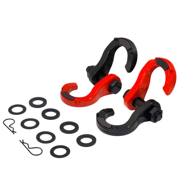 2 x Stål shackle åben 3/4 - 8T - sæt