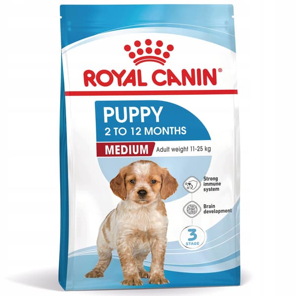 Royal Canin Medium Junior tørfoder til hunde 4 kg