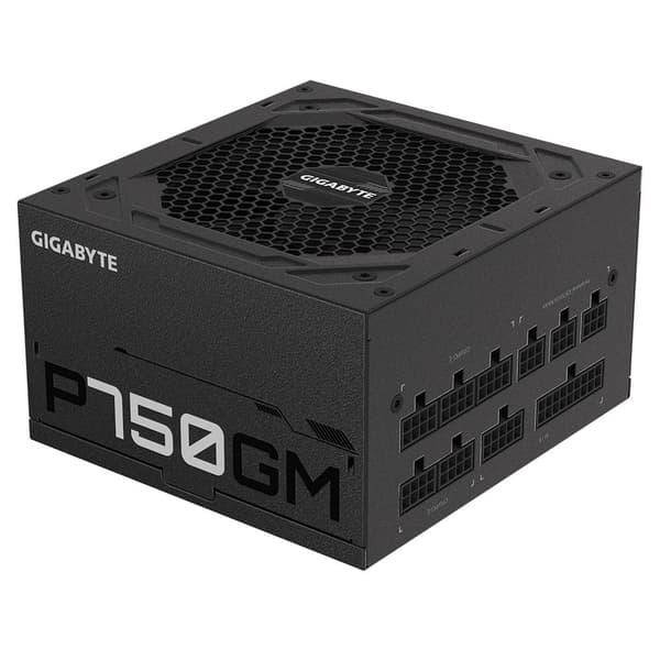 Gigabyte GP-P750GM computerstrømforsyning, 750 W, ATX, sort