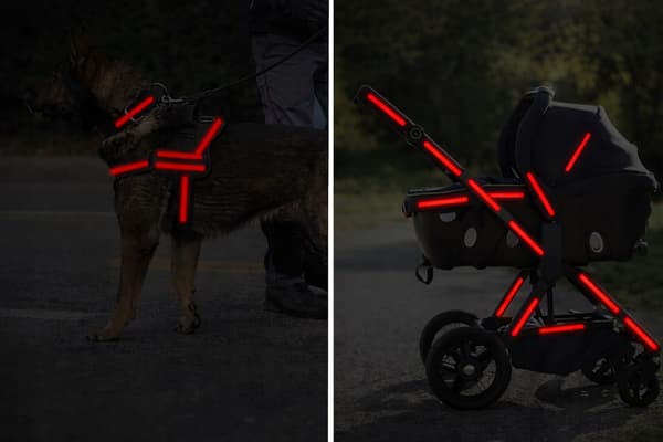Heijastava punainen teippi (400) GAB_A