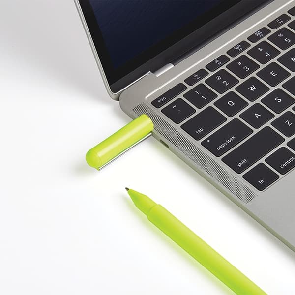 Lexon C-Pen Pen med USB-C 32GB Flash Drive Gul LS101YF