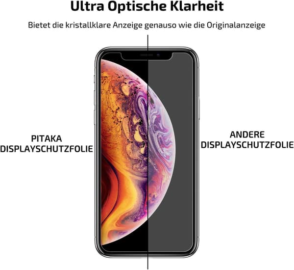 9H karkaistu lasi iPhone Xs Maxille Pitaka