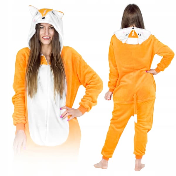 Kostume Onesie Ræv - S