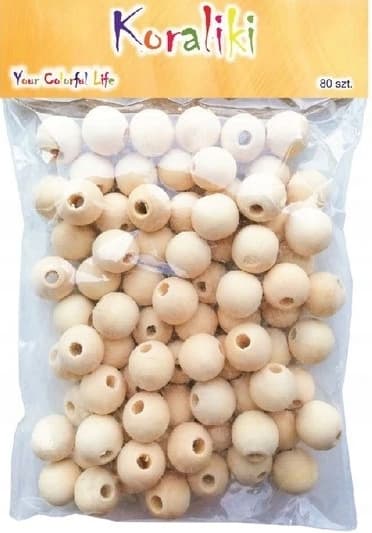 Puuhelmet 14 mm, 80 kpl