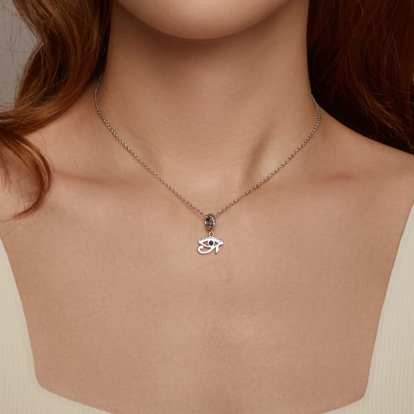 Horus öga berlock amulett silverhänge silver 925