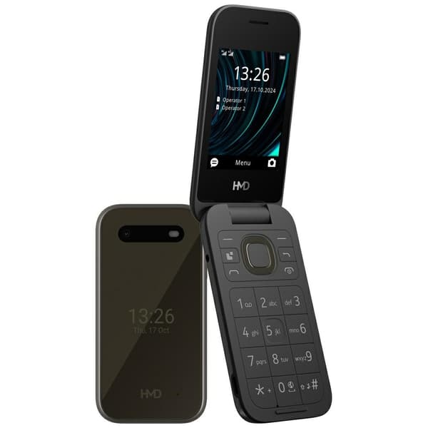 HMD 2660 Flip TA-1711 DS sort telefon