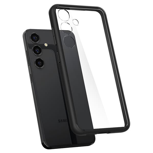 Spigen Ultra Hybrid - Etui til Samsung Galaxy S24 (Mat Sort)