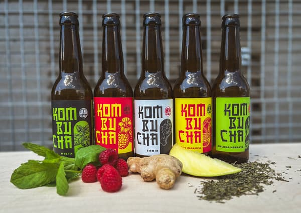 Kombucha - Vihreä Sencha 330 ml