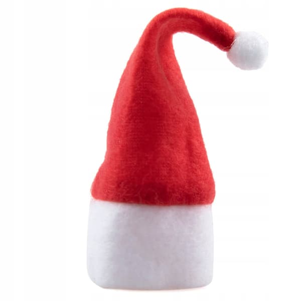10x julhattar, jultomtehattar, bestick, likörer