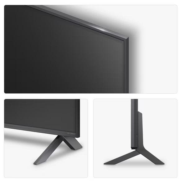 QNED AI TV LG 43QNED80A6A 43" 4K webOS Dynamisk Farve Sort