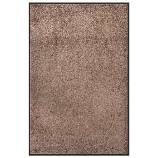 vidaXL Ovimatto, Ruskea, 80 x 120 cm