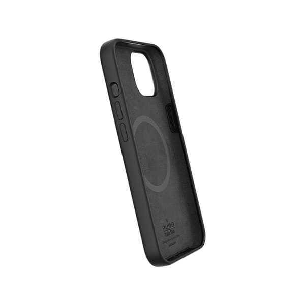 PURO ICON MAG - iPhone 14 Plus MagSafe -kotelo (musta)