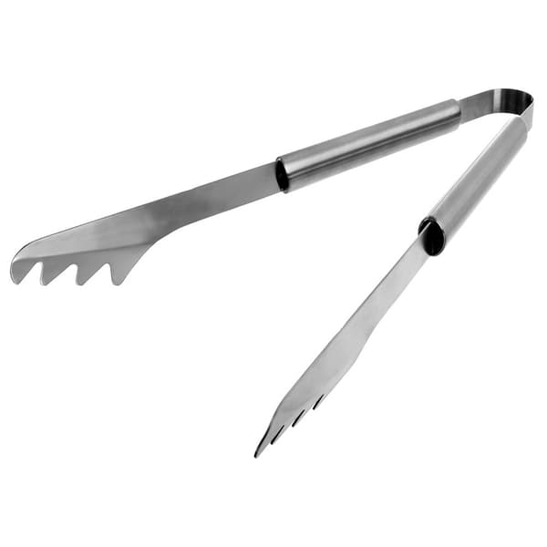 Grilltænger i stål 43 cm