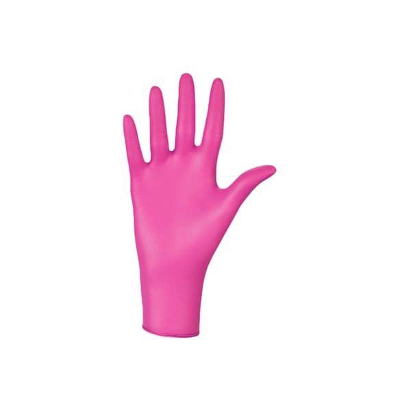 Nitrilhandsker S pink Mercator Nitrylex Magenta 100 stk.