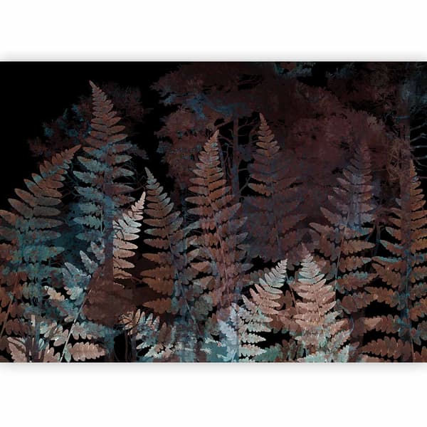 Fototapet - Bregner i skoven - tredje variant