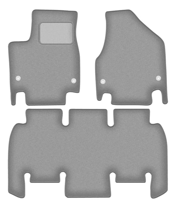 Harmaat auton matot Chrysler Pacifica RU minivan (2016-)