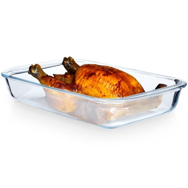 Ugnssäker glasform 29,5x17,5x5 cm, 1,6 l