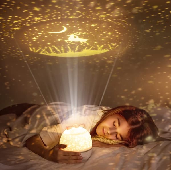 Galaxy Star Projektor Nattlampa