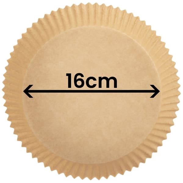 Ilmapaistinpaperi pyöreä 16 cm 200 kpl