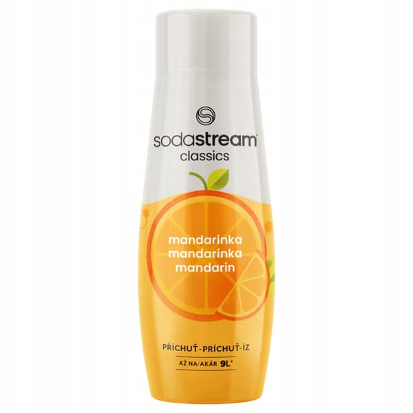 SODASTREAM Mirinda Zero + Mandarinsirupsæt til sodavandsfontæne 2 stk.