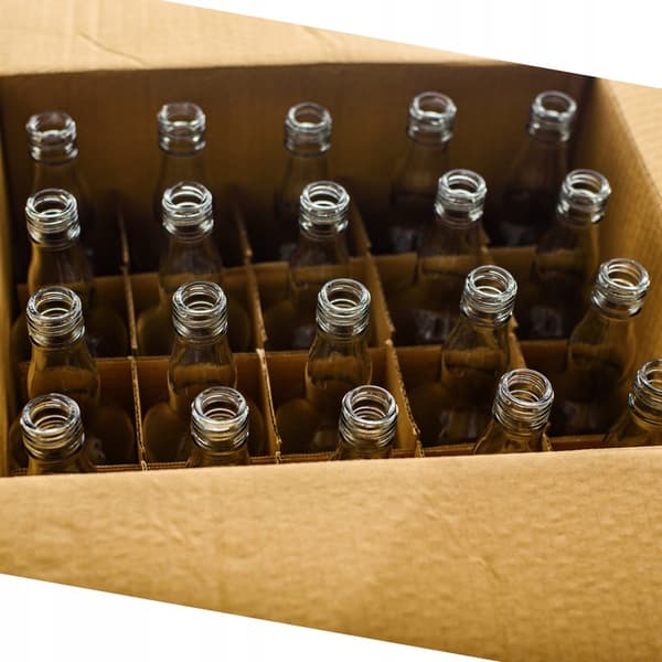 90x MONOPOL glasflaskor 0,5 l för alkohol 500 ml LÅNG KORK