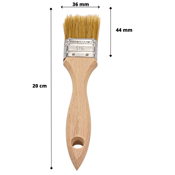 engelsk målarpensel 36 mm universell 5 stycken