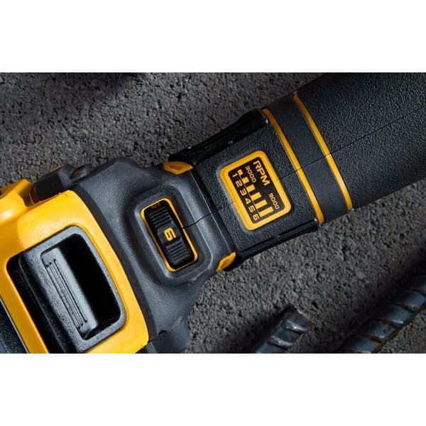 DeWalt 125mm vinkelslip, 18V, borstlös
