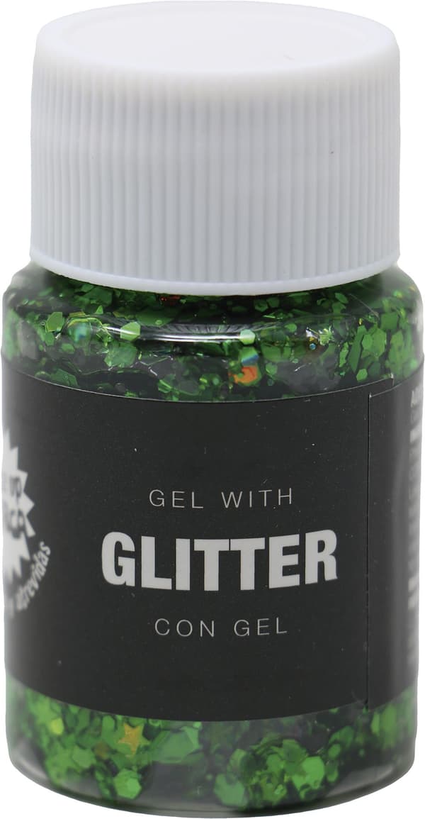 GRØN Glitter Gel til Kropsmakeup 20g