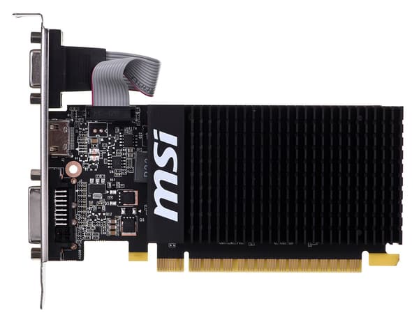 MSI GF GT 710 2GB DDR3 PCI-E lågprofilgrafikkort