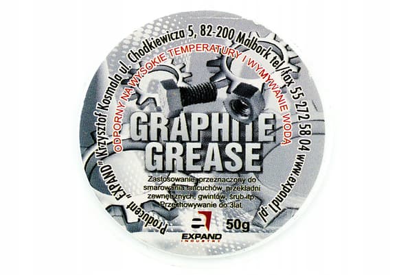 EXPAND-grafiittirasva 50 g:n laatikossa