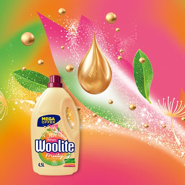 017645 Woolite Flytande Fruktig 4,5L
