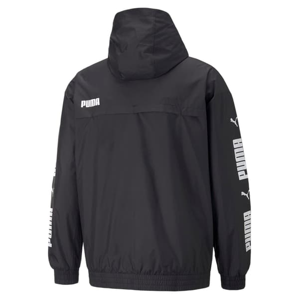 Puma COLOURBLOCK herre hættejakke sort 67085601 r M