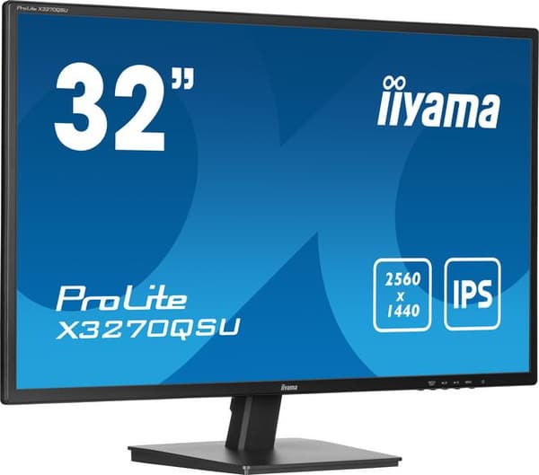 Monitor IIYAMA ProLite X3270QSU-B1 32 WQHD IPS 3ms 100Hz Sort
