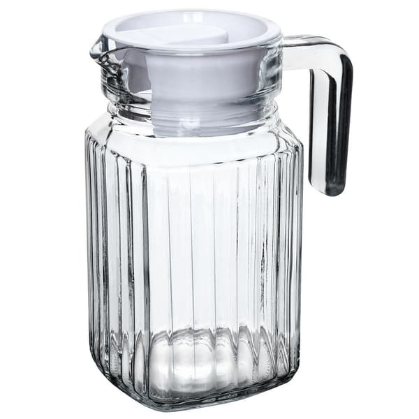 Lasinen kannu kannella 650 ml