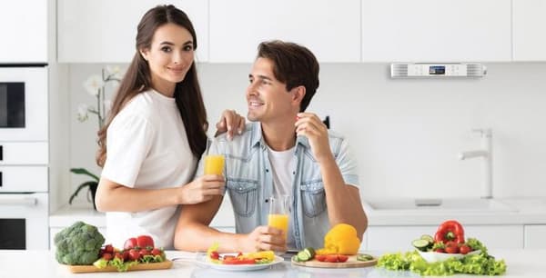 TECHNISAT KitchenRadio IR Vit underskåpsradio