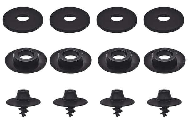 Velourmattor BASIC svarta för Fiat Seicento hatchback (1998-2010)