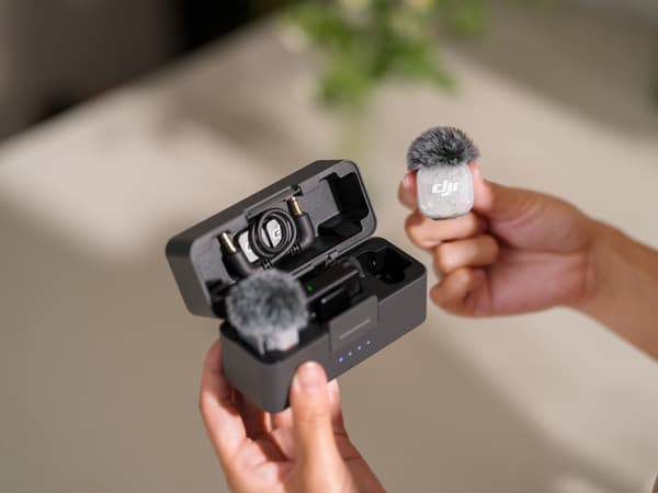 DJI Mic Mini 2S trådløst mikrofonsystem (2 TX + 1 RX opladningsetui) sort