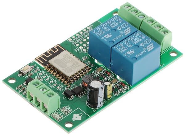 ESP12-2R-D8 Wi-Fi-relemodaali