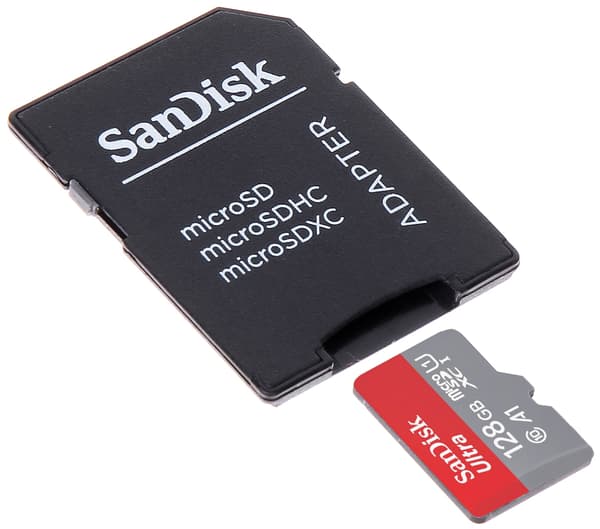 SANDISK SD-MICRO-10/128-SAND HUKOMMELSESKORT 128 GB