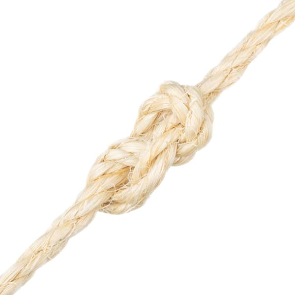 vidaXL-rep, 100 % sisal, 6 mm, 50 m