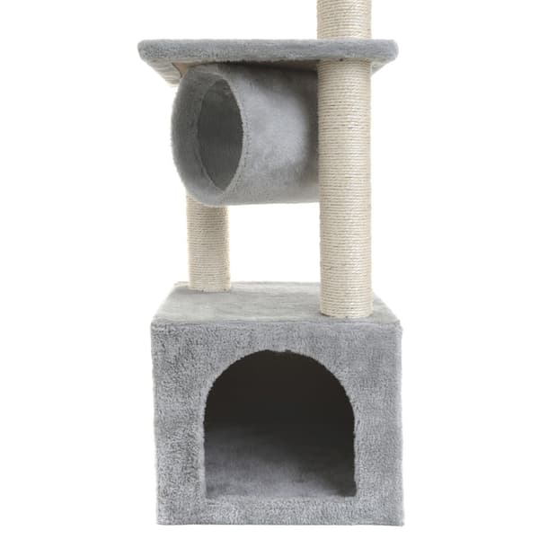 Klösträd för katt, hus, säng, dubbel 92 cm